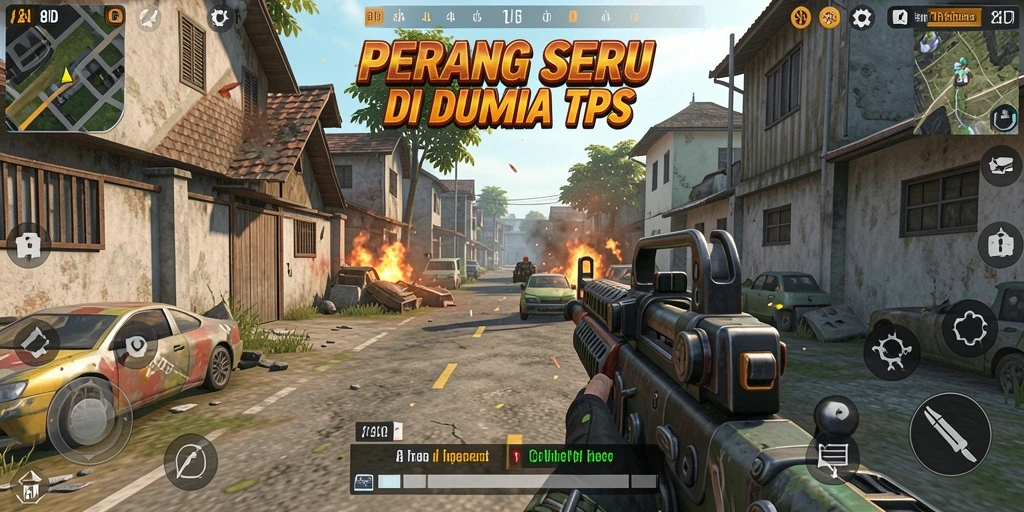 Screenshot gameplay menampilkan pertempuran seru di 8ID.