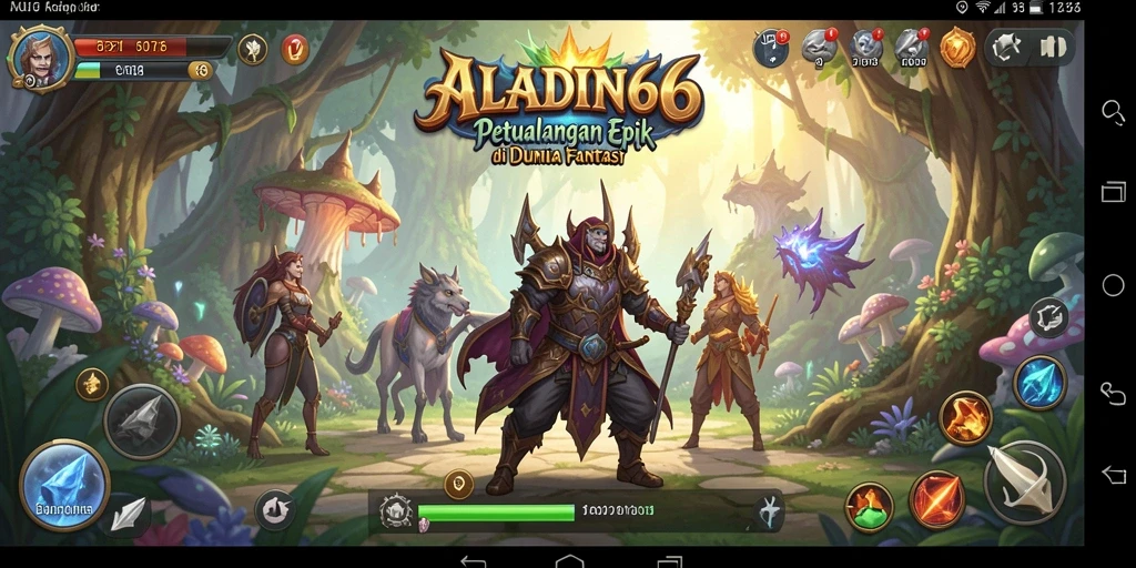Gameplay menakjubkan dari petualangan RPG ALADIN66