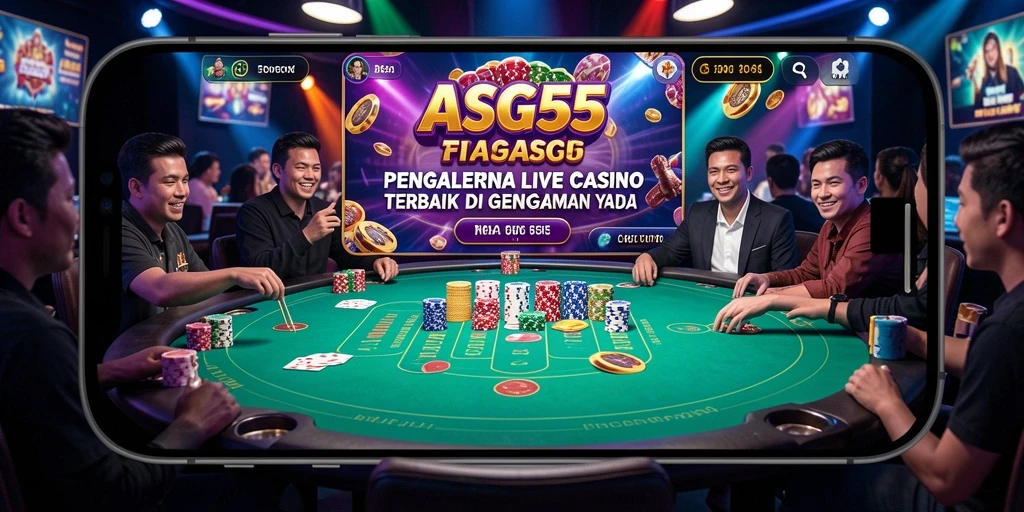 Gameplay Live Casino yang imersif dan mendebarkan di ASG55.
