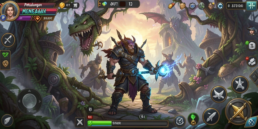 Screenshot utama COO77 menampilkan gameplay yang mendebarkan dalam petualangan.