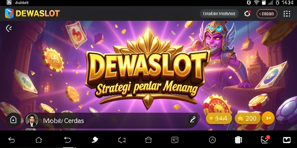 Tangkapan layar menampilkan aksi seru dan strategi dalam DEWASLOT.