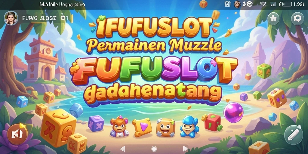 Screenshot gameplay FUFUSLOT dengan tantangan Puzzle yang seru.