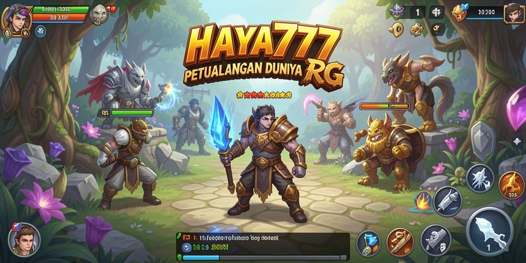 Gameplay seru HAYA777 dengan pertarungan epik dan eksplorasi dunia.