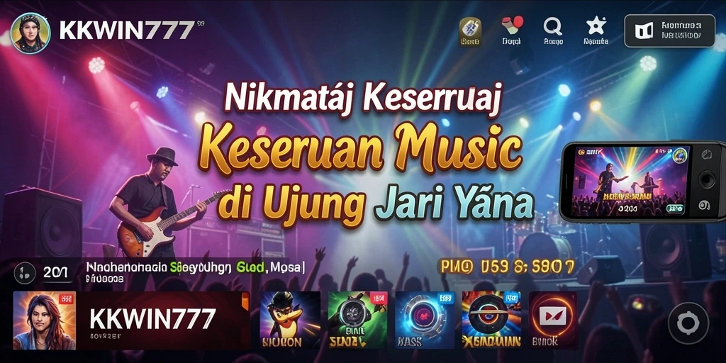 Tampilan gameplay menarik dari KKWIN777 yang penuh warna dan adiktif.