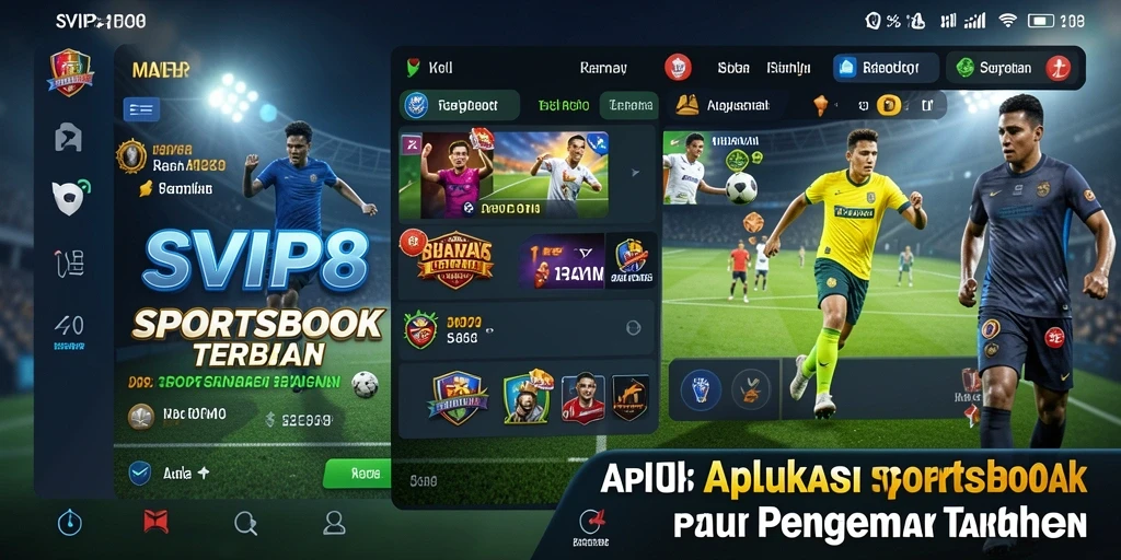 Tampilan gameplay menarik dari SVIP8 aplikasikan taruhan olahraga.